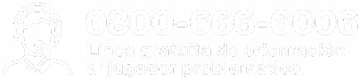 Línea gratuita de orientación al jugador problemático